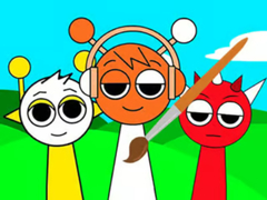 Гульня Coloring Book: Sprunki Friends