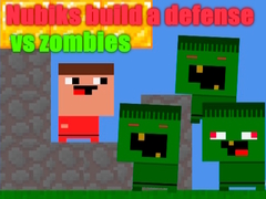 Гульня Nubiks build a defense vs zombies