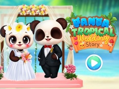 Гульня Panda Tropical Wedding Story