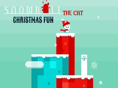 Гульня Snowball The Cat Christmas Fun