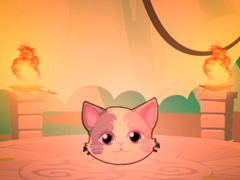 Гульня Kitty Roll