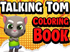 Гульня Talking Tom Coloring Books