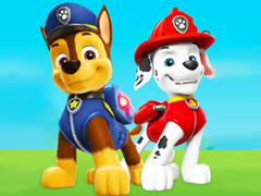 Гульня Jigsaw Puzzle: Paw Team