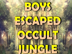 Гульня Boys Escaped Occult Jungle