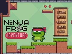 Гульня Ninja Frog Adventure