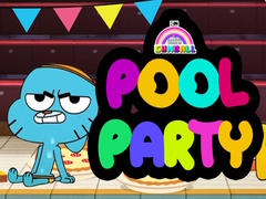 Гульня The Amazing World of Gumball Pool Party