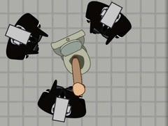 Гульня 100 Cameramans vs 100 Toilets