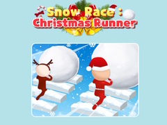 Гульня Snow Race: Christmas Runner 