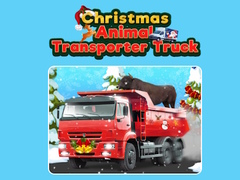 Гульня Christmas Animal Transporter Truck