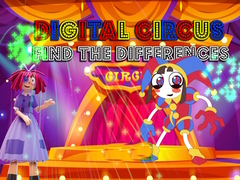 Гульня Digital Circus Find The Differences