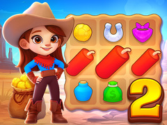 Гульня Wild West Match 2: The Gold Rush
