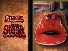 Гульня Charlie the Talking Steak