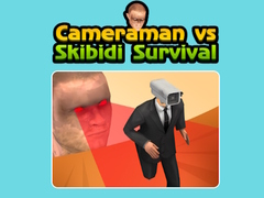 Гульня Cameraman vs Skibidi Survival 