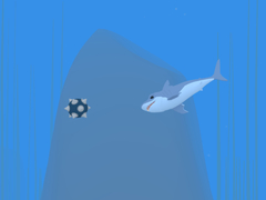 Гульня Lonely Shark Frenzy