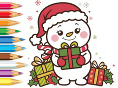Гульня Coloring Book: Christmas Surprise Delivery