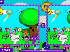 Гульня Sprunki Find The Differences