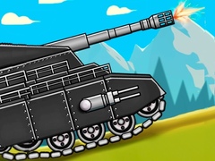 Гульня Tank Fury: Boss Battle 2D