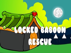 Гульня Locked Baboon Rescue