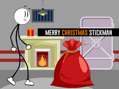 Гульня Merry Christmas Stickman