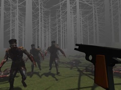 Гульня Zombies in a Forest