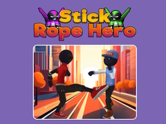 Гульня Stick Rope Hero