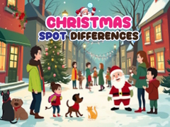 Гульня Christmas Spot differences