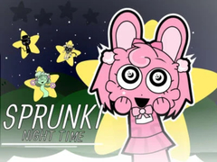 Гульня Sprunki Night Time 2
