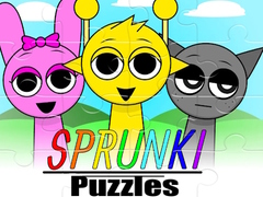 Гульня Sprunki Puzzles