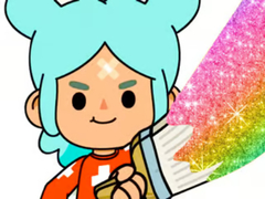 Гульня Coloring Book: Toca Boca Rita