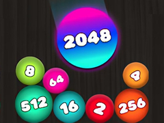 Гульня 2048 Puzzle: Connect the Balls