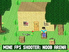 Гульня Mine FPS Shooter: Noob Arena