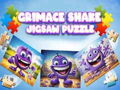Гульня Grimace Shake Jigsaw Puzzle