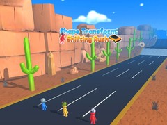 Гульня Shape Transform: Shifting Rush