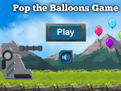 Гульня Pop The Balloons Game