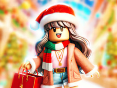 Гульня Jigsaw Puzzle: Roblox Christmas Mall