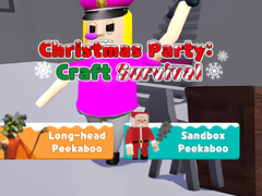 Гульня Christmas Party: Craft Survival