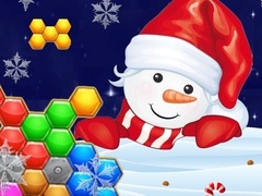 Гульня Hexa Sort: Winter Edition