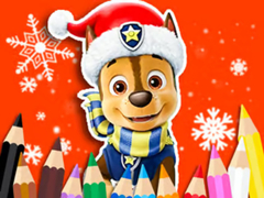 Гульня Coloring Book: PAW Patrol Christmas