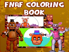 Гульня FNAF Coloring Book