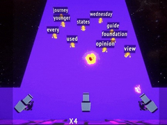 Гульня Neon Defense: Type!