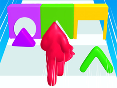 Гульня Shape Transform Blob Racing
