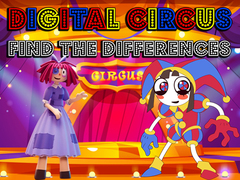 Гульня Digital Circus Find The Differences