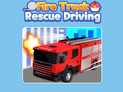 Гульня Fire Truck Rescue Driving 