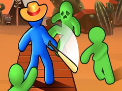 Гульня Zombie Raft