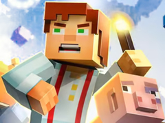 Гульня Jigsaw Puzzle: Minecraft Dungeons