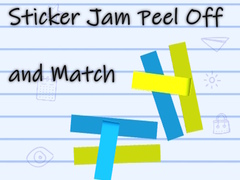 Гульня Sticker Jam Peel Off and Match