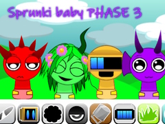 Гульня Sprunki baby PHASE 3