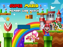 Гульня Super Mario Memory Card Match