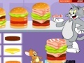 Гульня Tom And Jerry Hamburger