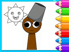 Гульня Coloring Book: Sprunki Brud
